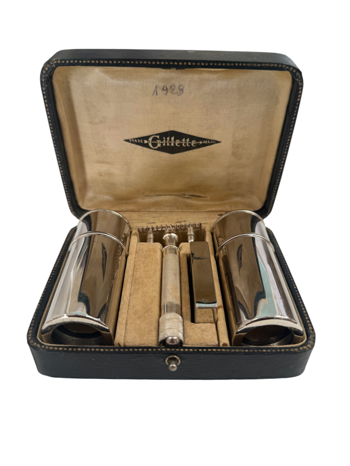 1920s Gillette toiletries travel kit - Cow Shed Collective 