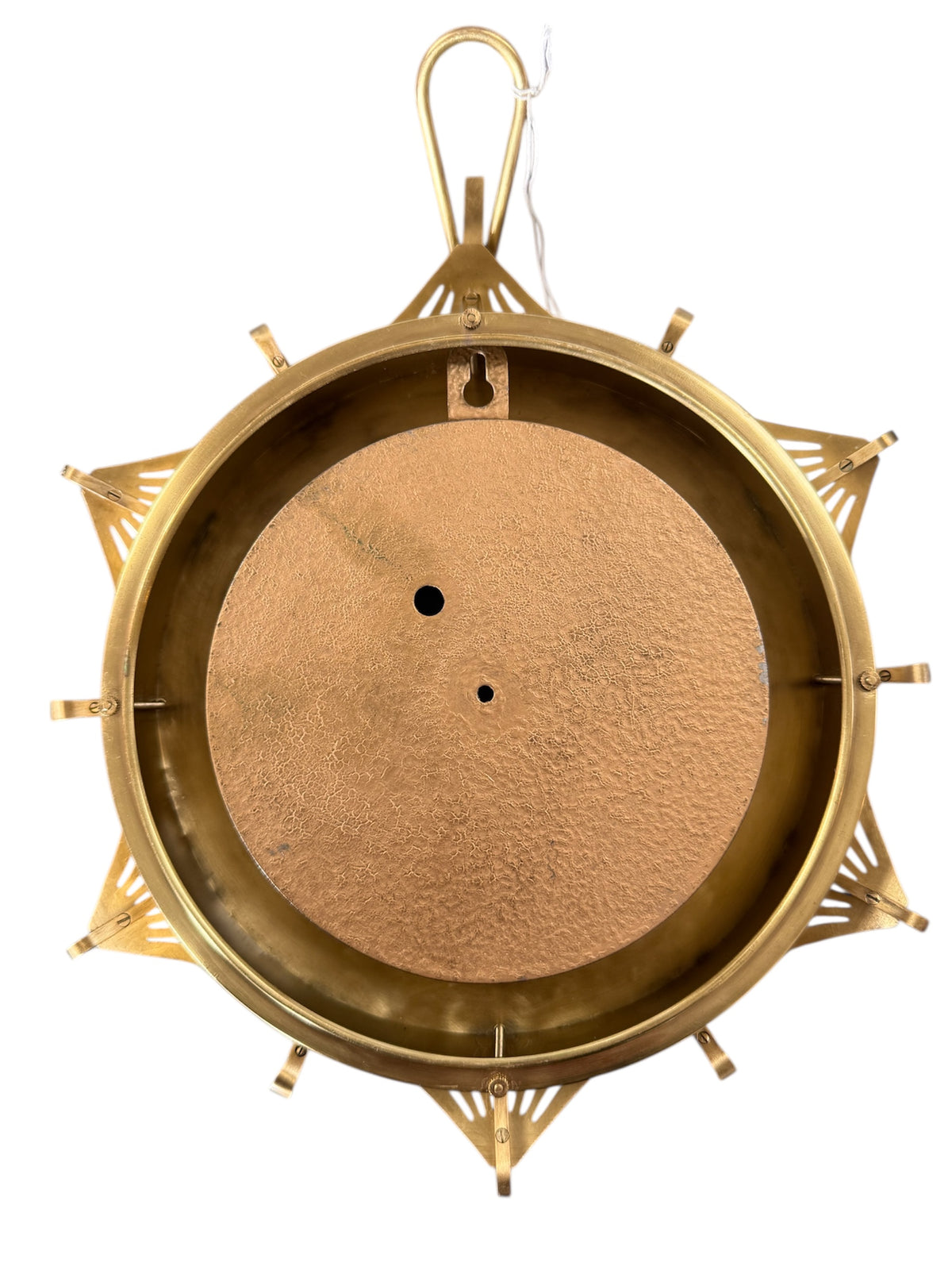 Brass Atlanta Wall Clock - Cow Shed Collective 