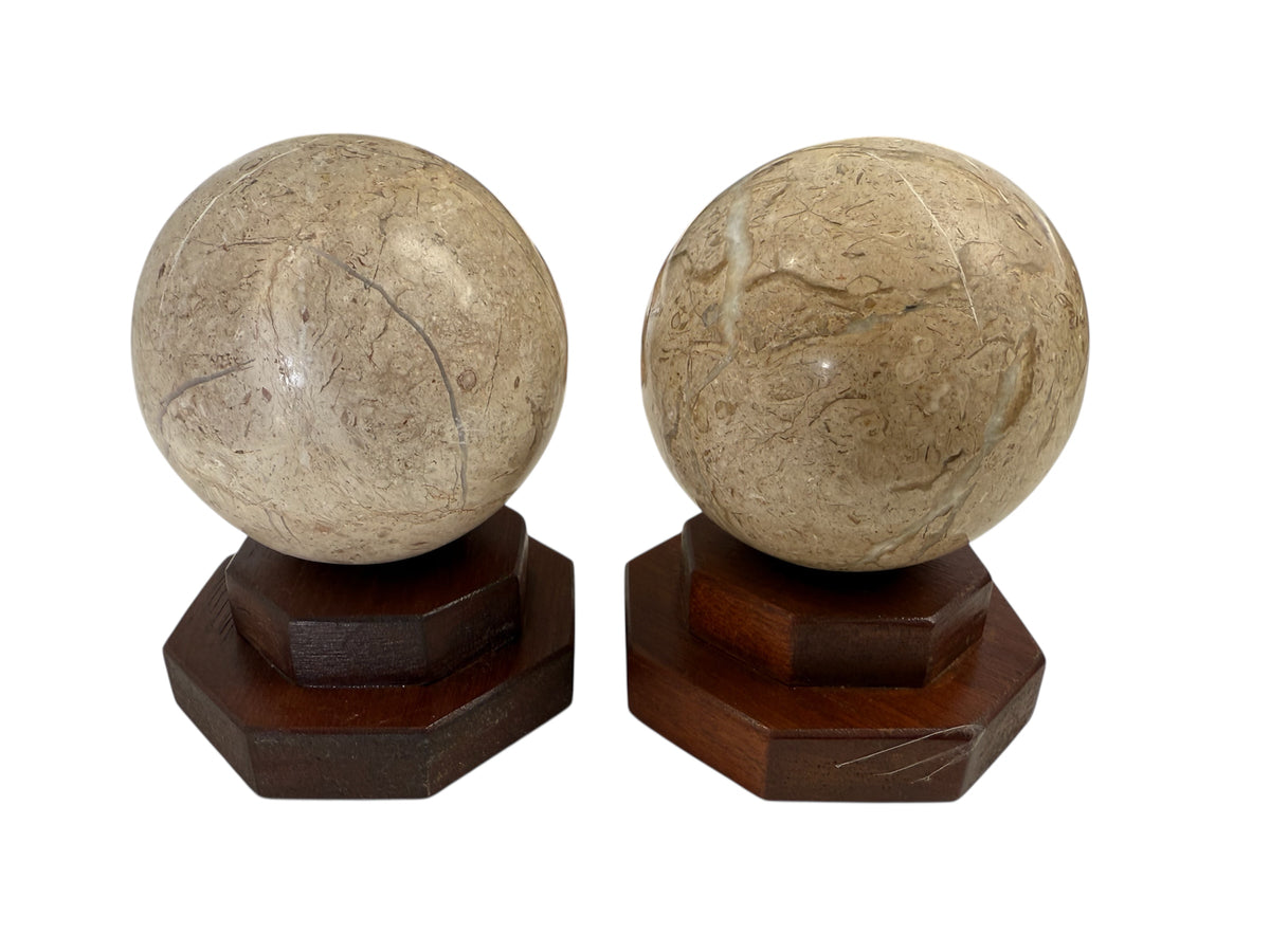 Travertine Marble Desk Curios - Cow Shed Collective 
