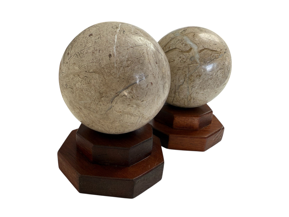 Travertine Marble Desk Curios - Cow Shed Collective 