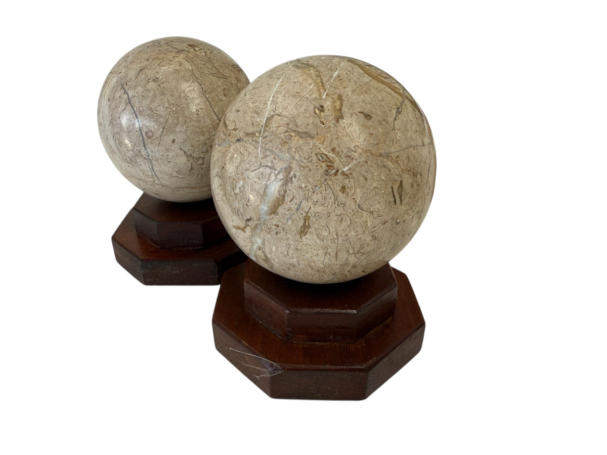 Travertine Marble Desk Curios - Cow Shed Collective 